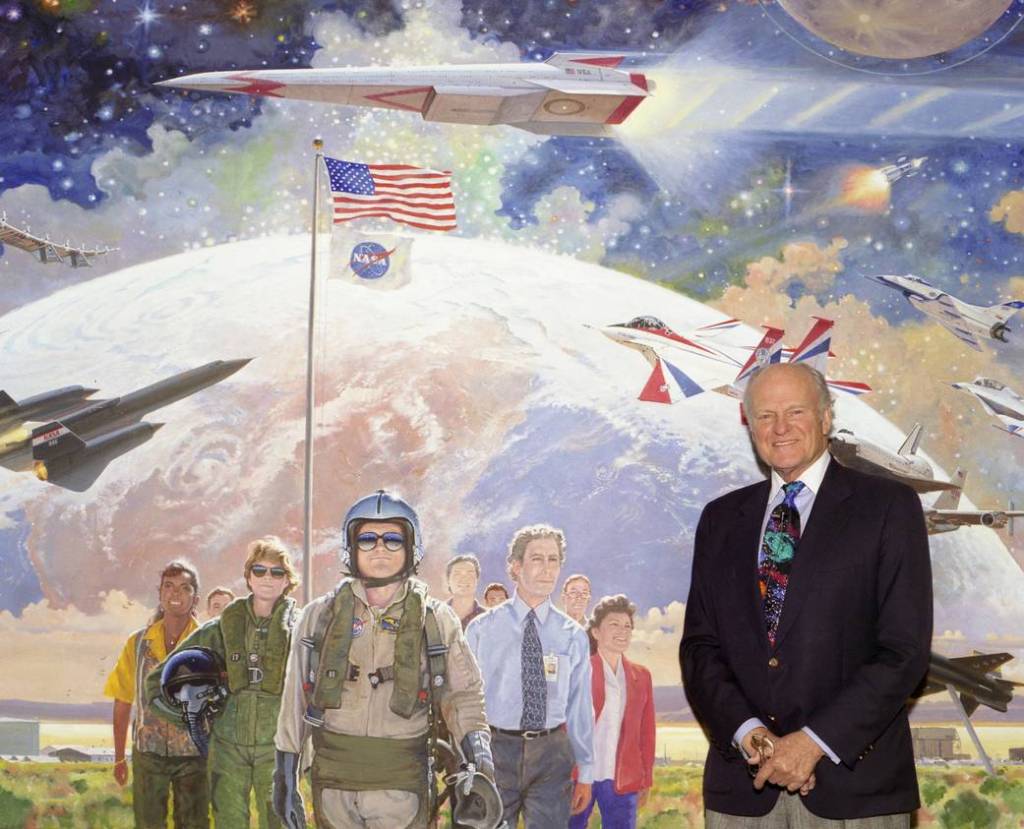 Artist Bob McCall