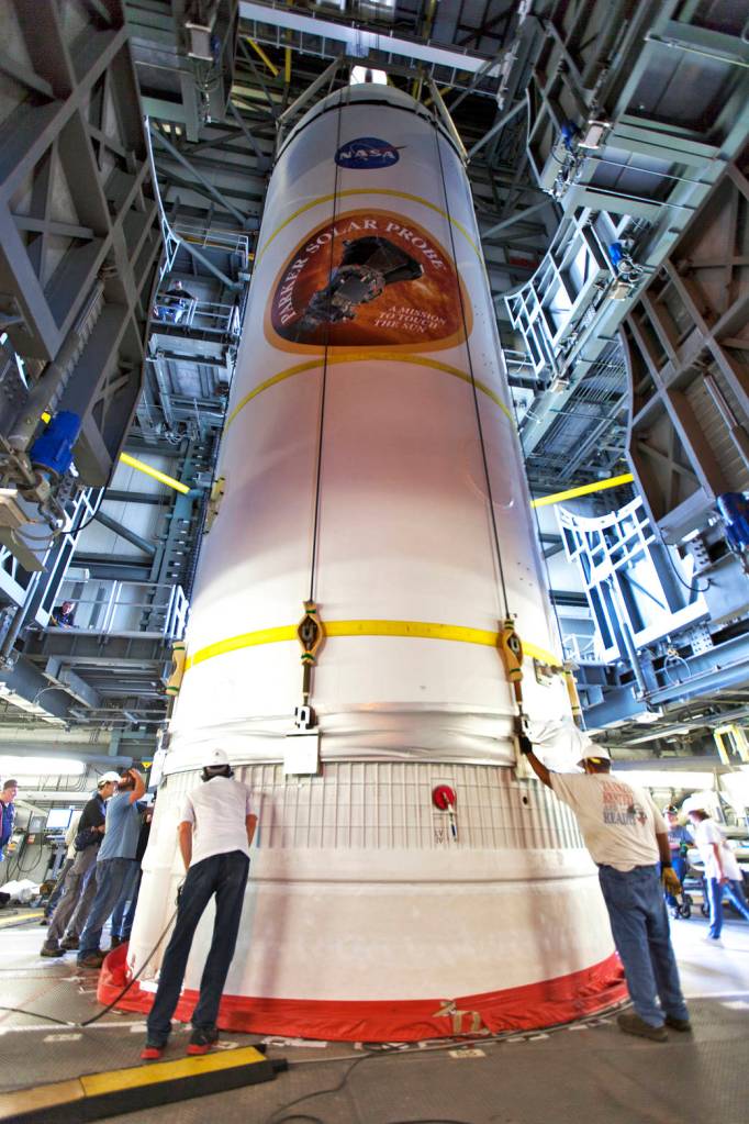 NASA’s Parker Solar Probe Mated to Delta