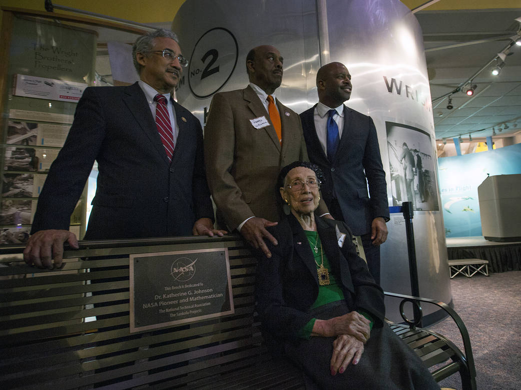 Katherine Johnson Honored at Virginia Air and Space Center