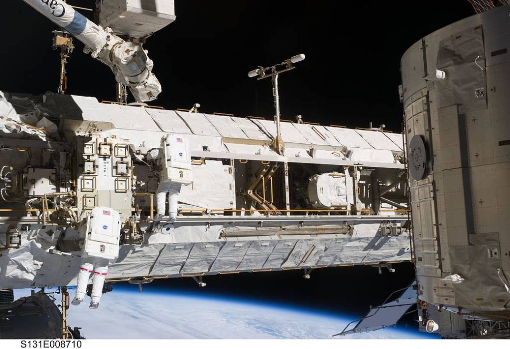 Spacewalkers at Work