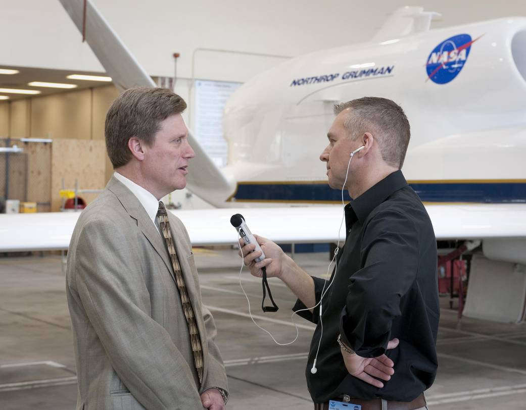 Co-Mission Scientist for the GloPac Environmental Science Mission Interviewed
