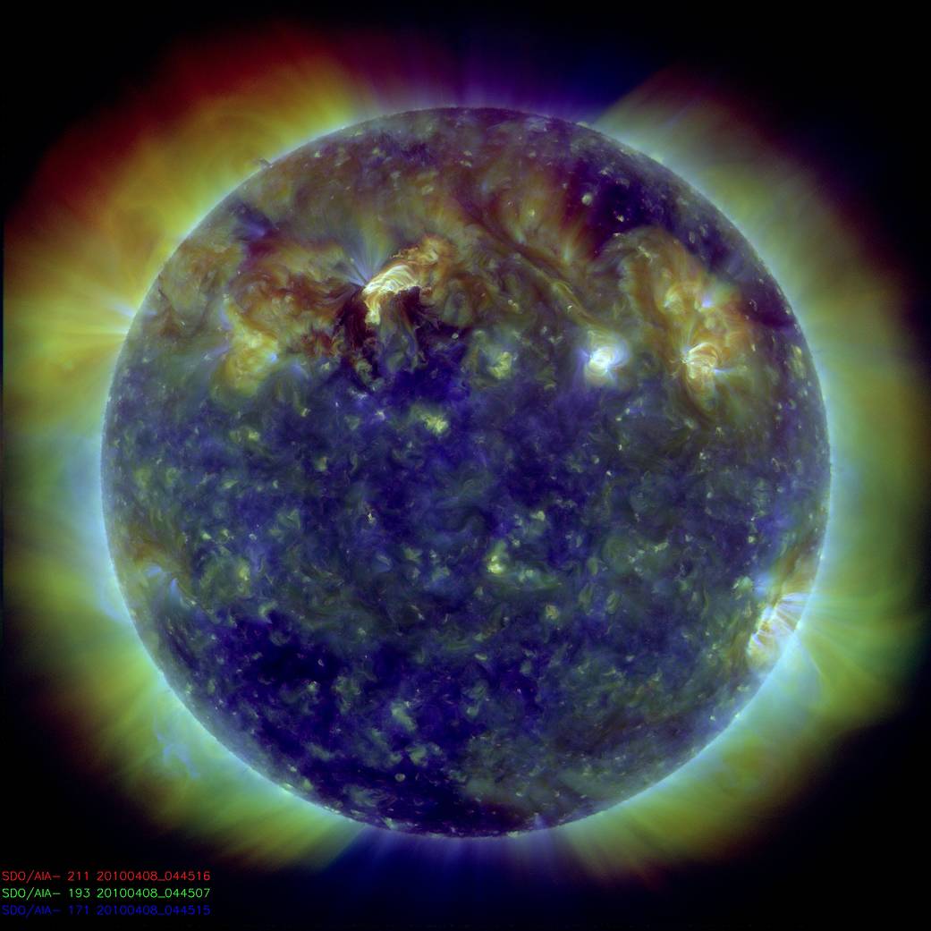 Solar Flare Activity For First Light