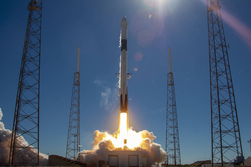 SpaceX CRS-16 launch on Dec. 4, 2018