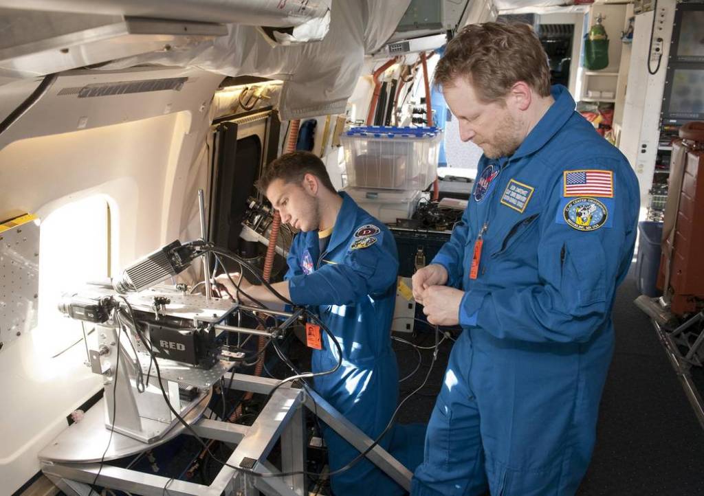 Red-1 Large Format Video Imaging Camera Installed in DC-8