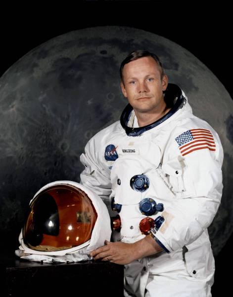 Retrato oficial de Neil Armstrong