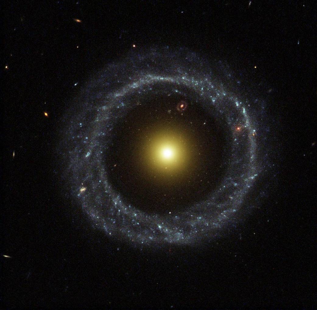 A Strange Ring Galaxy
