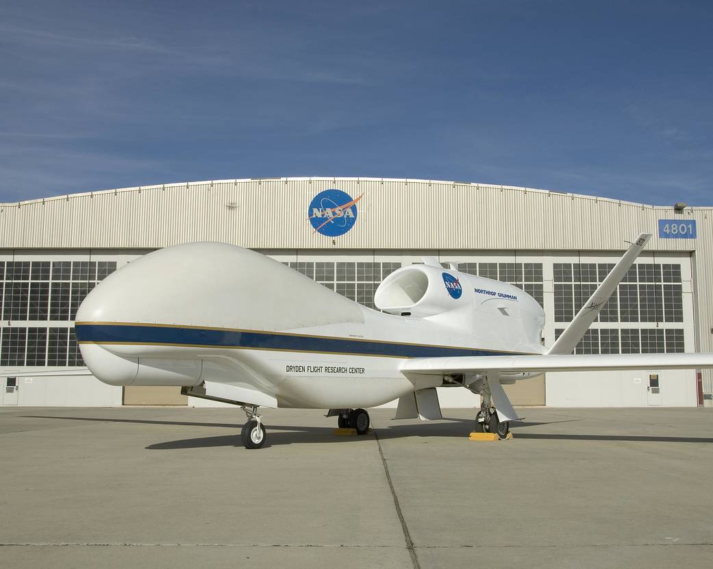 Global Hawk at NASA's Dryden Flight Research Center.