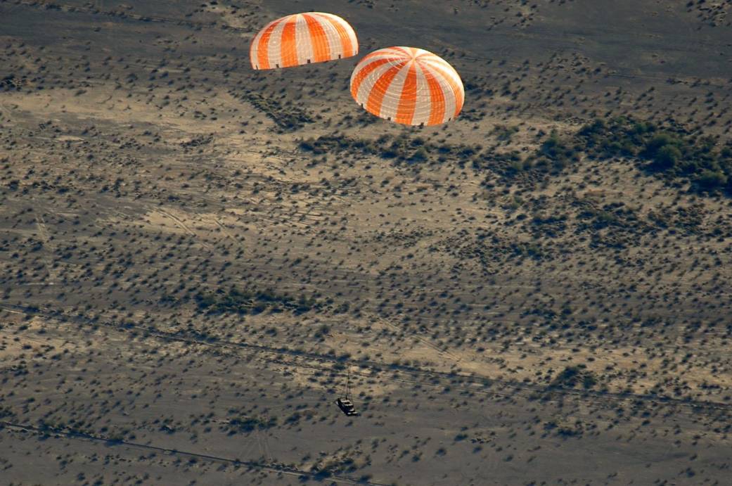 Orion Main Parachute Test, Oct. 2, 2009