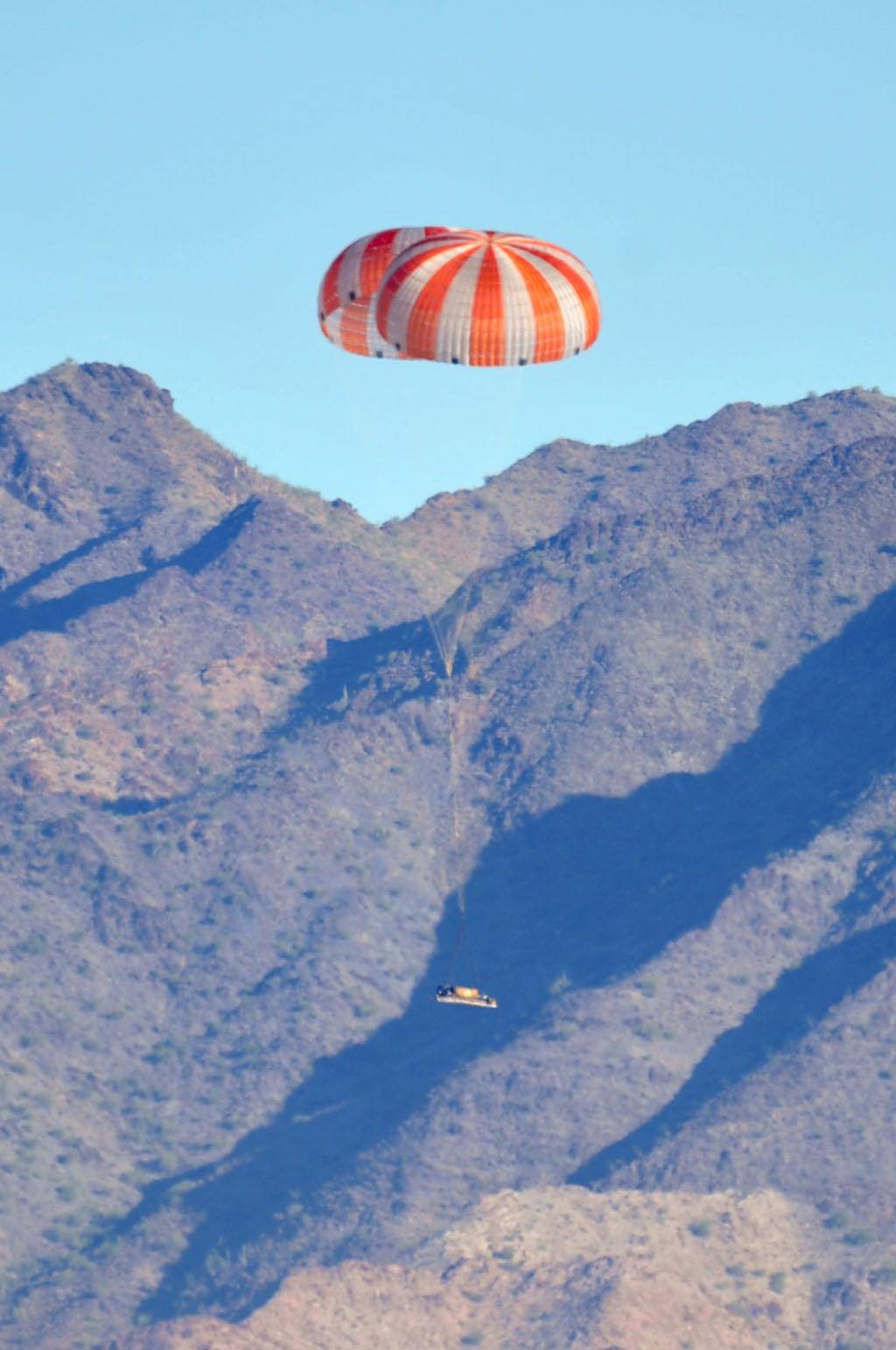 Orion Main Parachute Test, Oct. 2, 2009