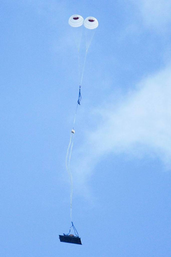 Orion Parachute Drop Test, July 27, 2010