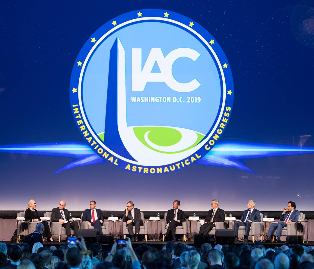 eaders of International Space Agencies Lead Discussions at 2019 IAC