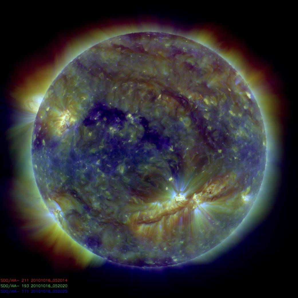 Crackling with Solar Flares