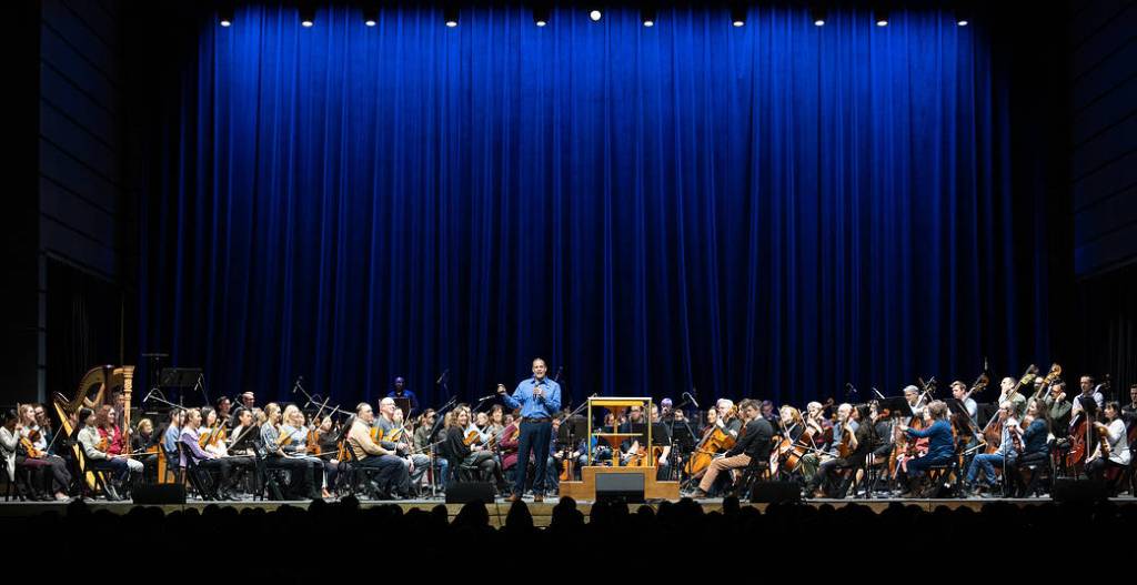 NASA Administrator Jim Bridenstine at the National Symphony Orchestra’s performance of “The Planets”