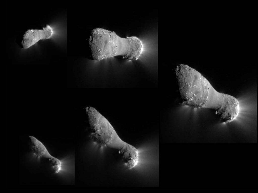 Flying Under Comet Hartley 2