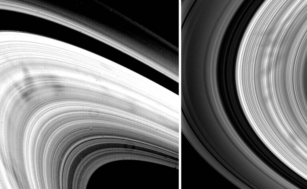 Ghostly Spokes in the Rings