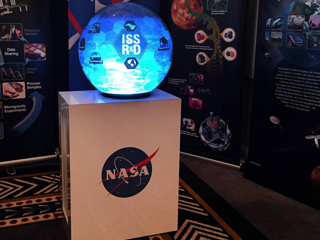 PufferSphere at ISS R&D 2017