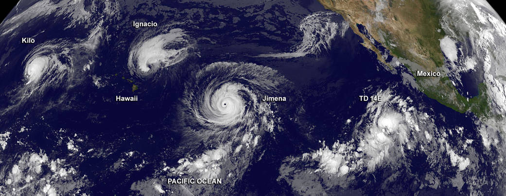 FOUR CYCLONE - PACIFIC 