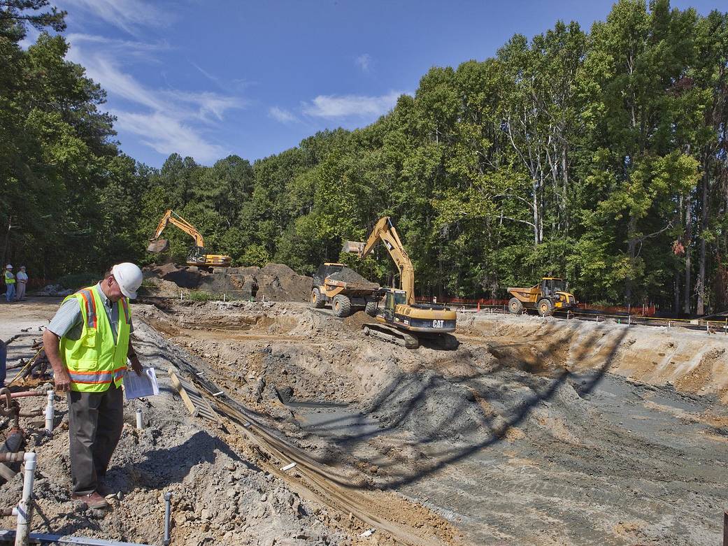 Hydro-Impact Basin Construction