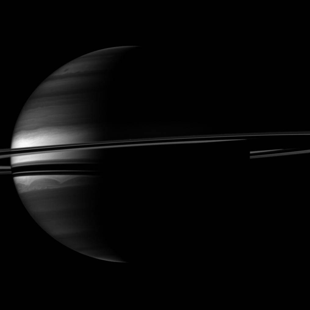 Rings Around a Crescent