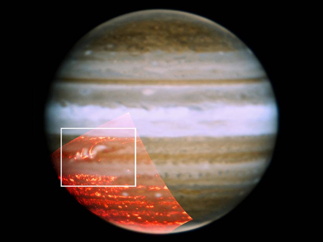 Jupiter Shows First Signs of its Returning Belt
