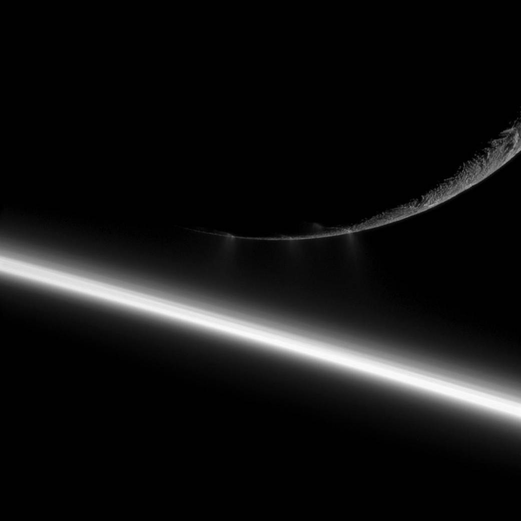 Looming Enceladus