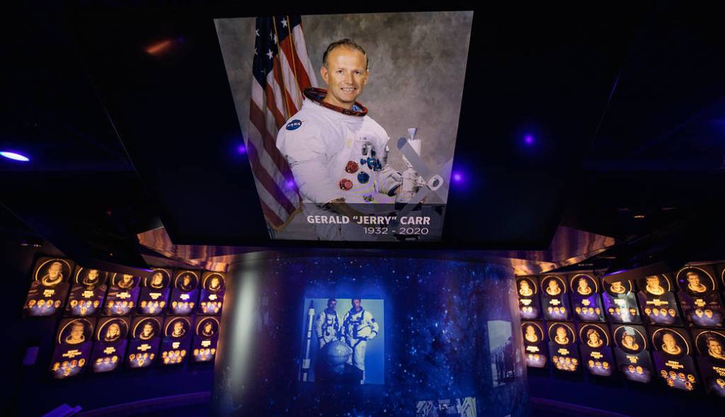 Gerald “Jerry” Carr Memorial at Astronaut Hall of Fame