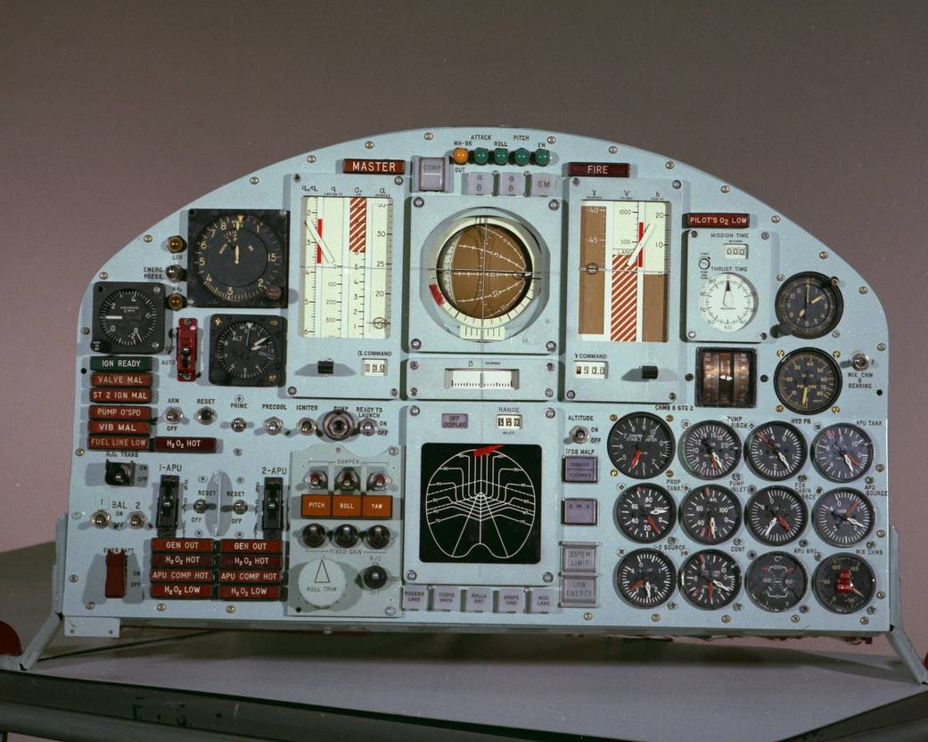 X-15 #3 Control Panel
