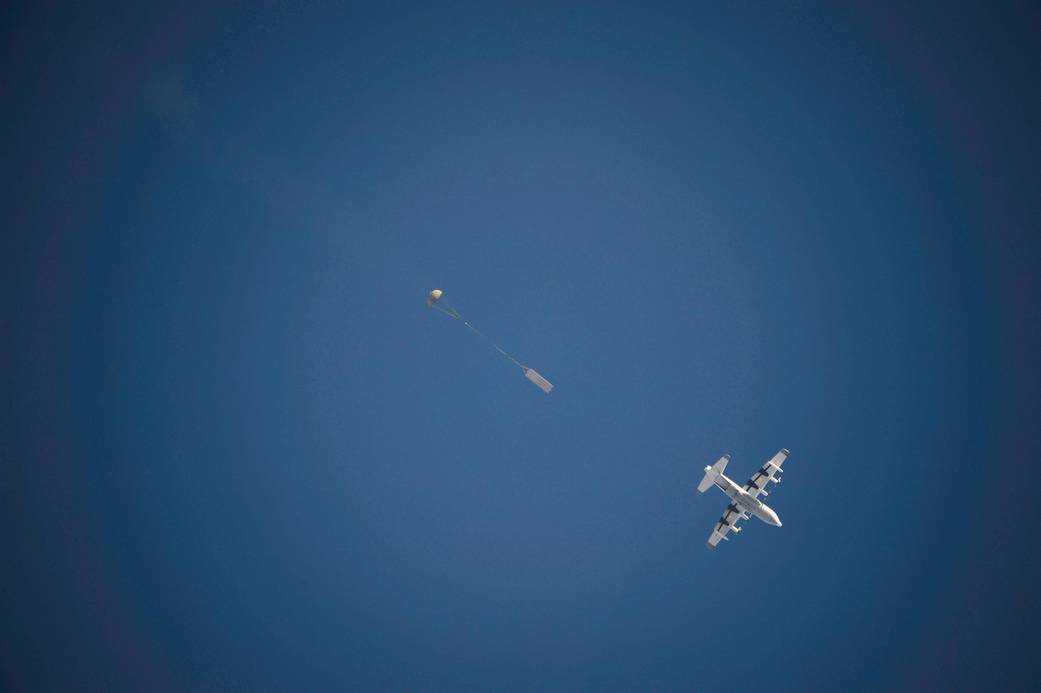 Orion Parachute Test, Sept. 21, 2010