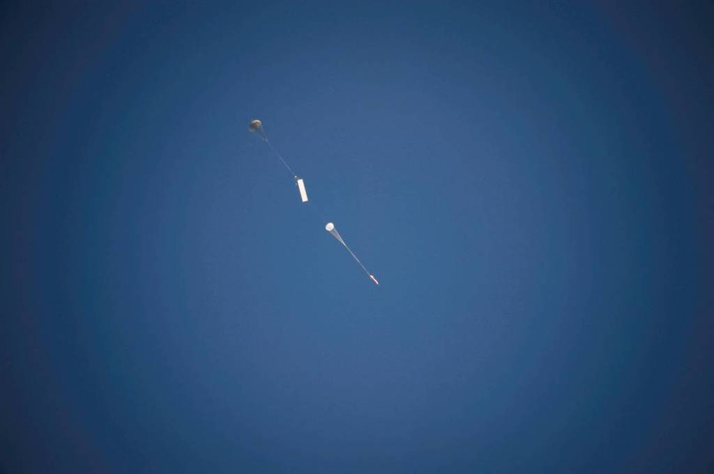 Orion Parachute Test, Sept. 21, 2010