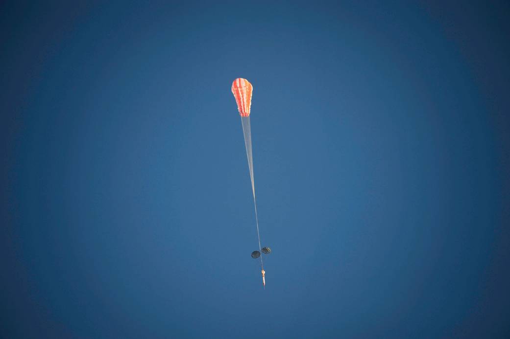 Orion Parachute Test, Sept. 21, 2010