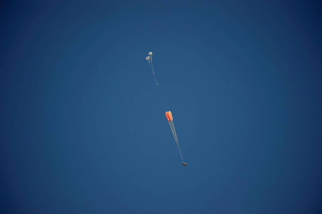 Orion Parachute Test, Sept. 24, 2010
