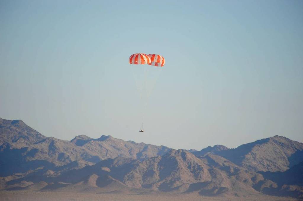 Orion Parachute Test, Sept. 24, 2010