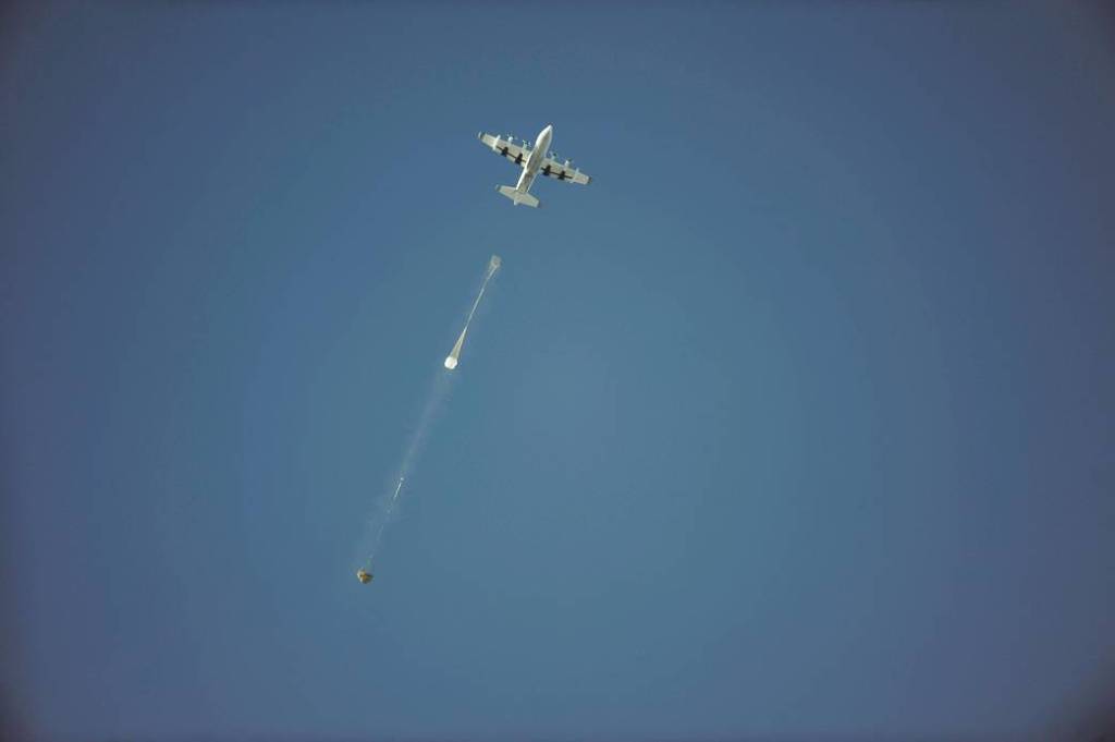 Orion Parachute Test, Sept. 24, 2010