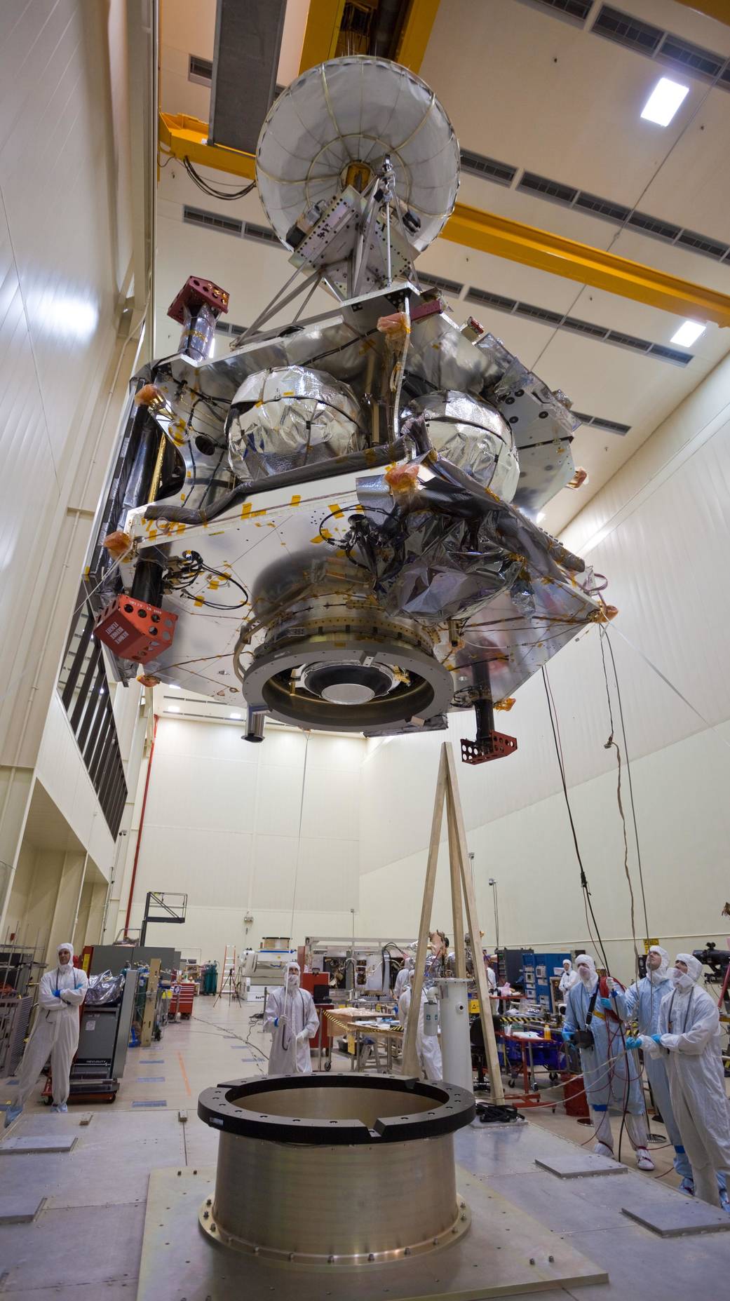 Moving Juno to Environmental Testing