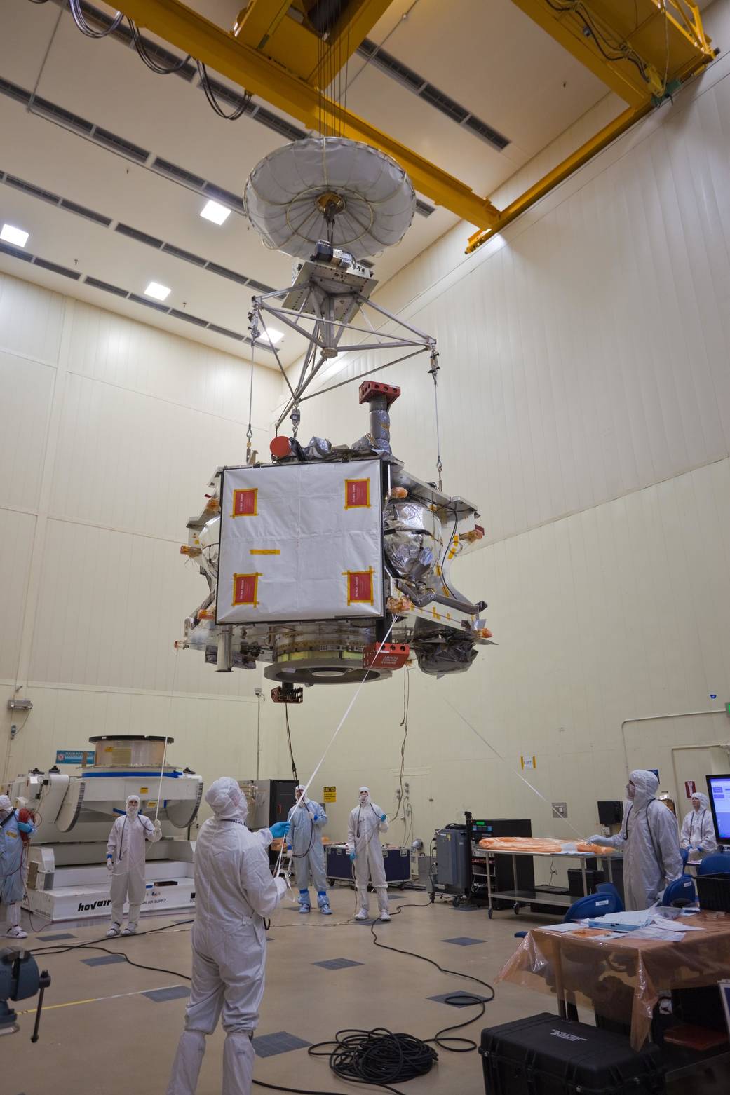 Moving Juno to Environmental Testing