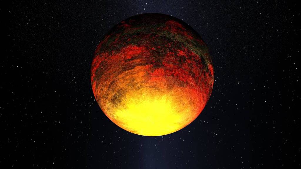 Kepler-10b: A Scorched World