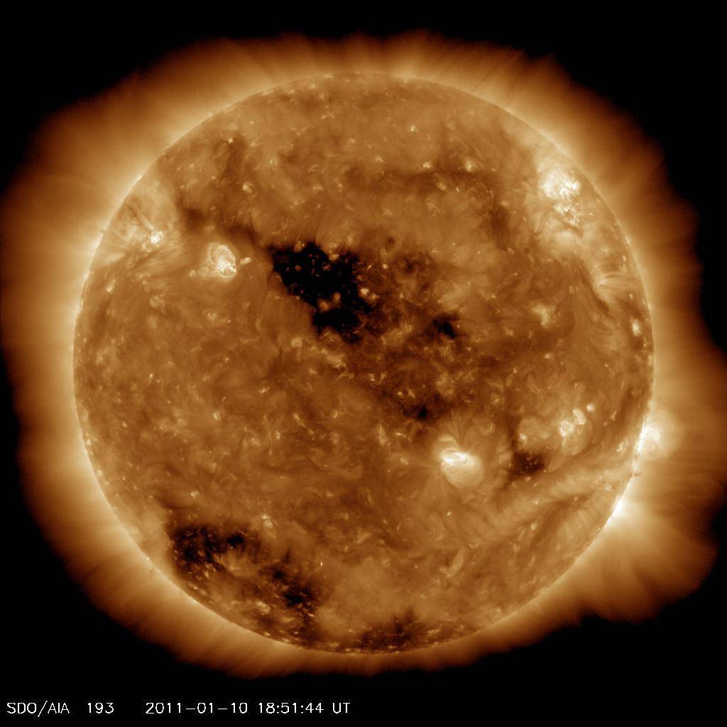 Hole in the Sun's Corona
