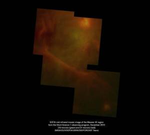 SOFIA Opens New Window on Star Formation in Orion