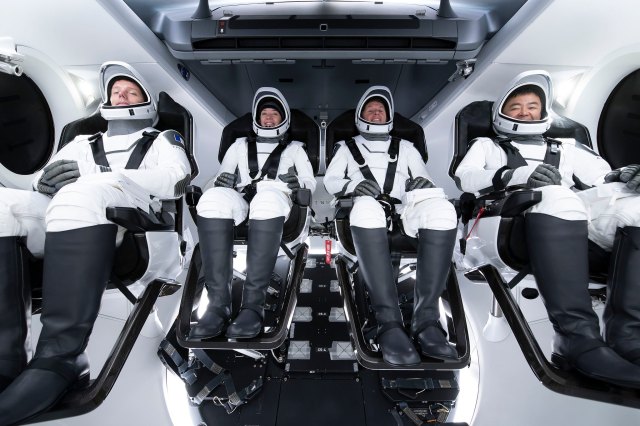 The crew for the second long-duration SpaceX Crew Dragon mission