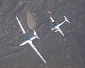 Wake Turbulence Studied by King Air Trailing Global Hawk