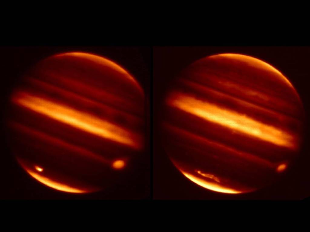 Jupiter Scar in Infrared
