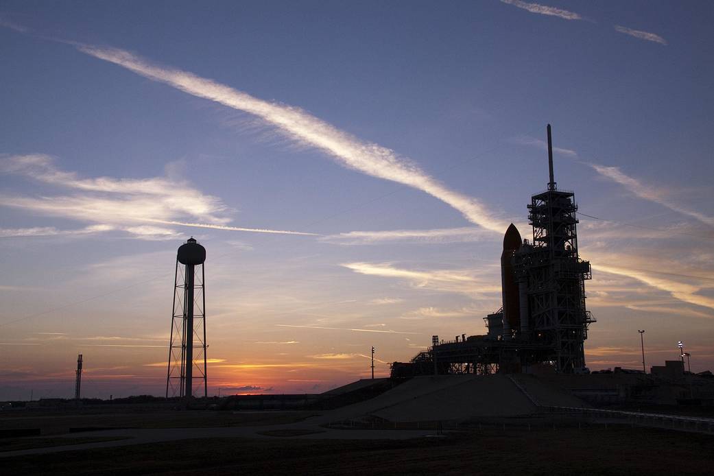 Sunrise at Pad 39A
