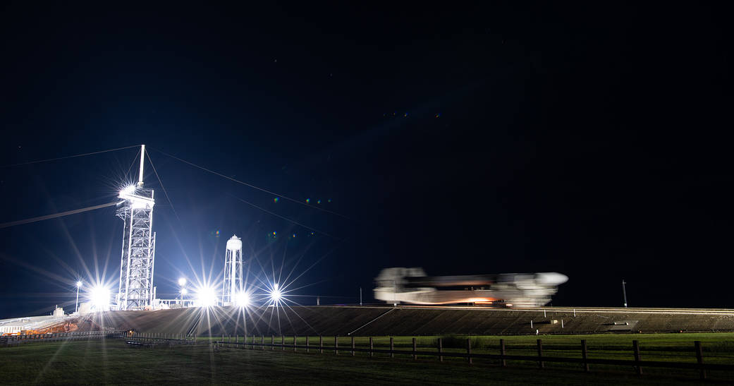 SpaceX Crew-3 Rollout 


