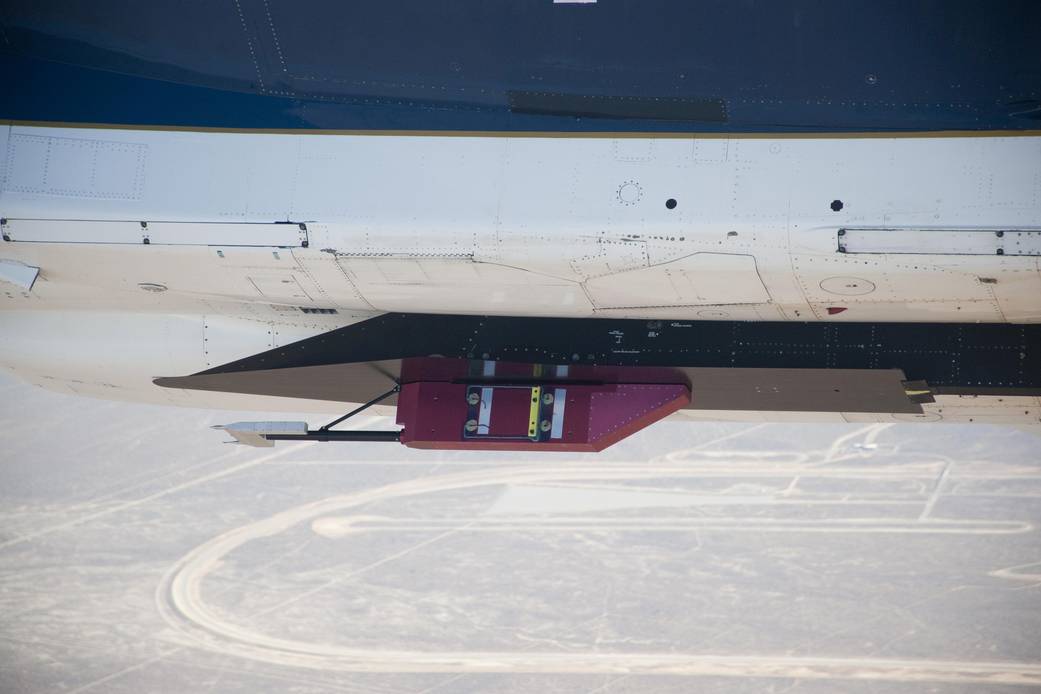 Supersonic Shockwave Probes on NASA F-15B