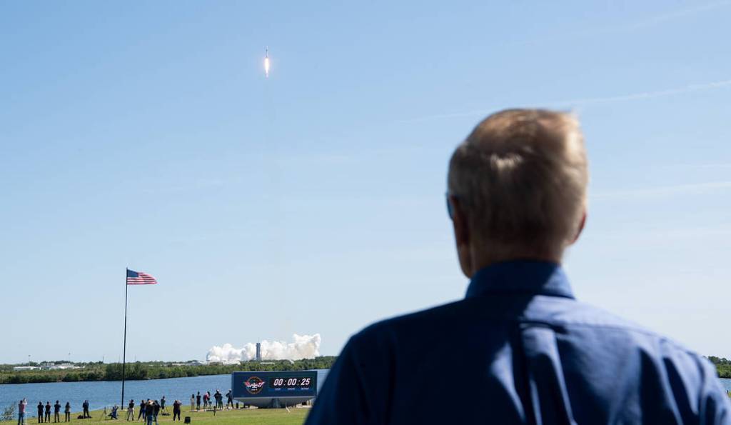 Nelson Attends Launch of Axiom Mission 1