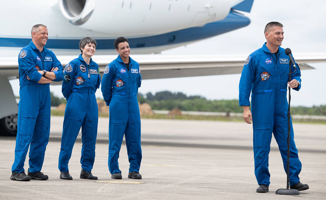 SpaceX Crew-4 Crew Arrival