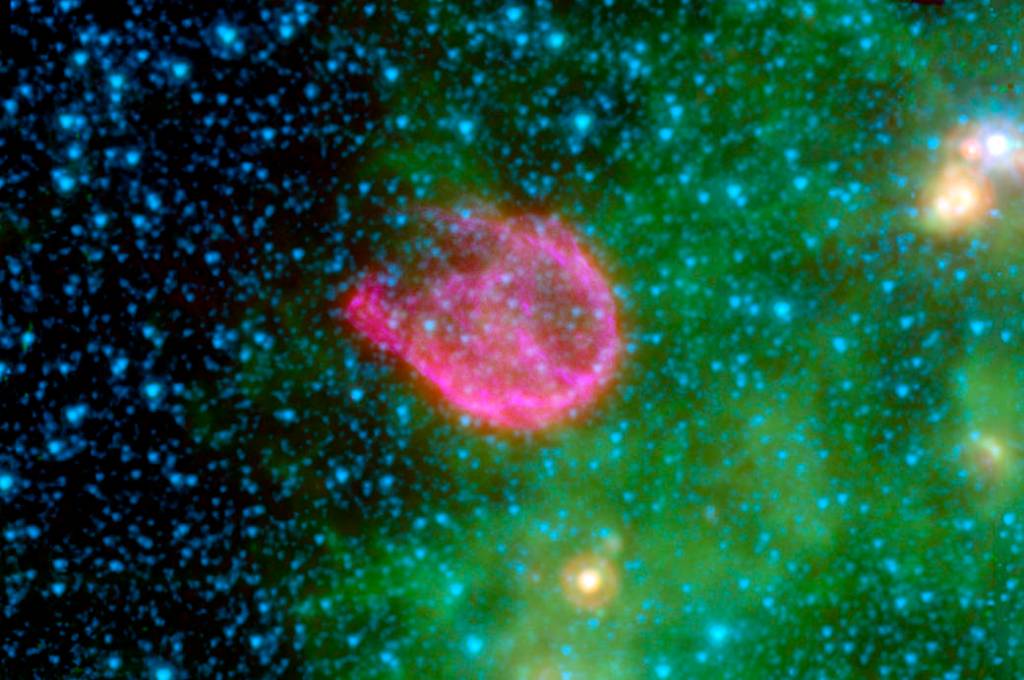 A Supernova’s Shockwaves