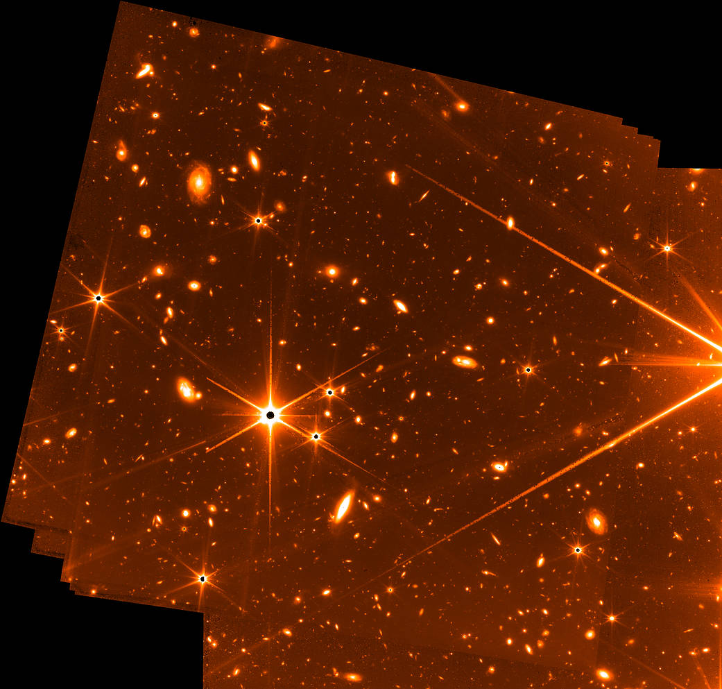 Webb’s Fine Guidance Sensor test image