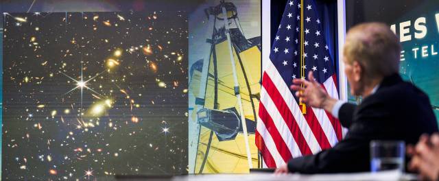 Admin. Nelson Describes the First Full-color Image from NASA’s James Webb Space Telescope