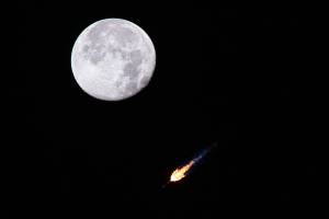 A United Launch Alliance Atlas V rocket carrying the Joint Polar Satellite System-2 civilian polar-orbiting weather satellite for NOAA and NASA's LOFTID lifts off from Space Launch Complex-3 on Nov. 10 at 1:49 a.m. PST.